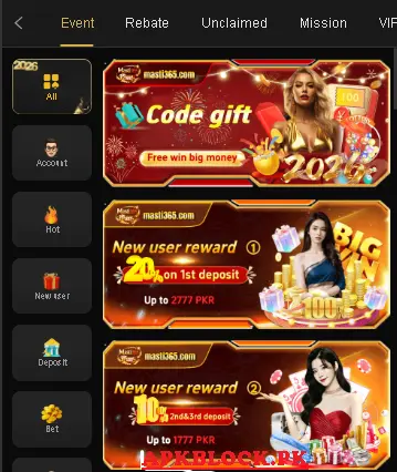 Masti365 Game event